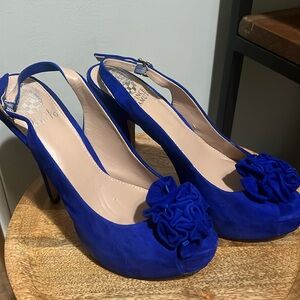 Beautiful royal blue heels